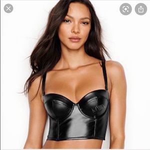 Victoria’s Secret Leather Bustier